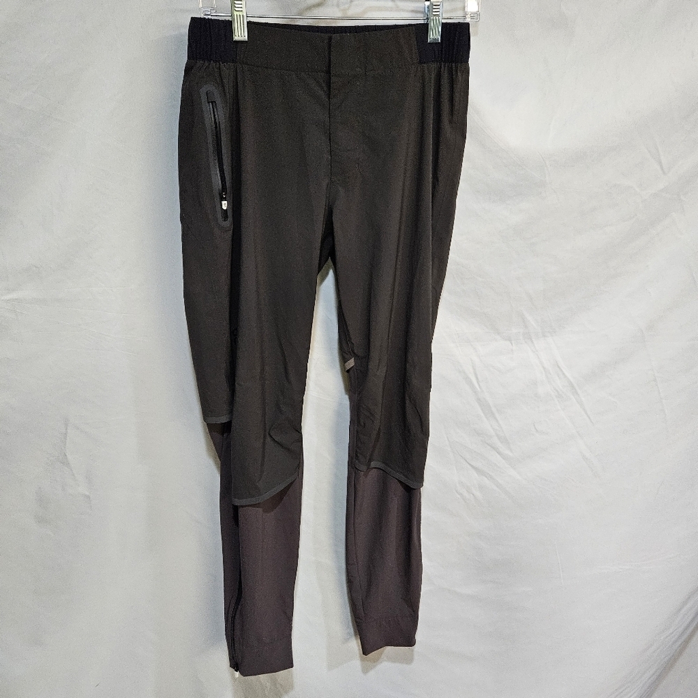 On Cloud Running Pants Women's Small Vented Stretch Jogging Pockets Ankle Zip